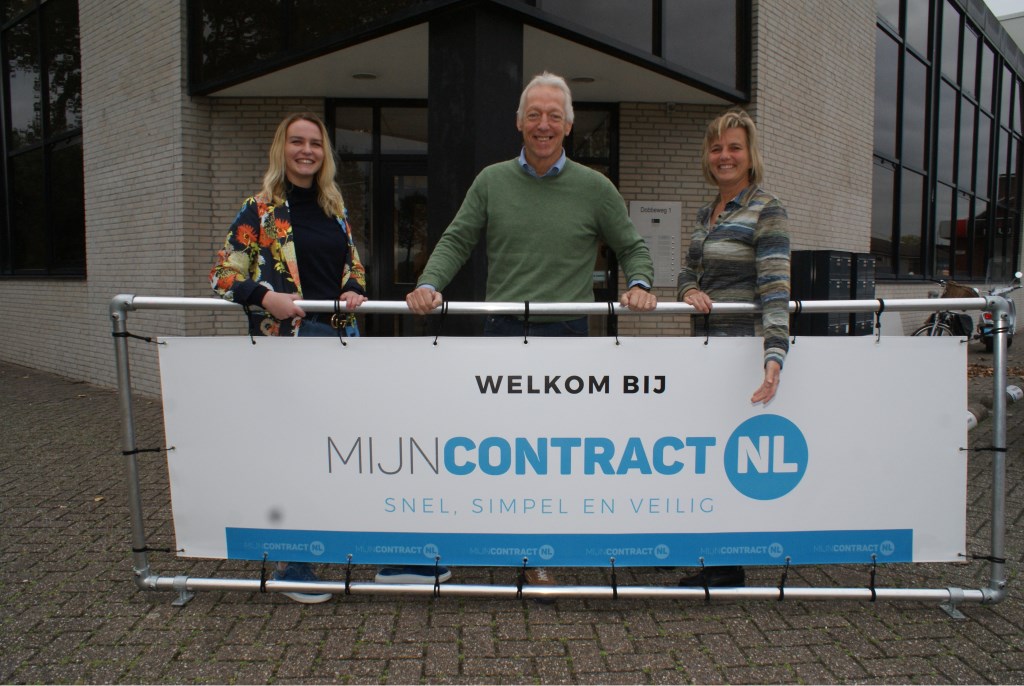MijnContract.nl is gevestigd aan de Industrieweg in de Dobbewijk in Voorschoten. Foto: Vsk