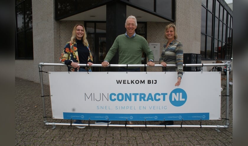 MijnContract.nl is gevestigd aan de Industrieweg in de Dobbewijk in Voorschoten. Foto: Vsk