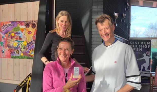 De winnaars van het voorjaarstoernooi bij Tennisvereniging Forescate. Foto: Forescate