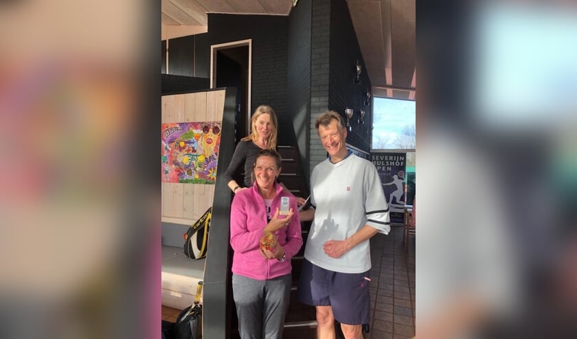De winnaars van het voorjaarstoernooi bij Tennisvereniging Forescate. Foto: Forescate
