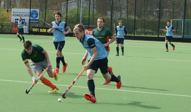 Heren 1 redde het niet in de SilverCup. Alle ogen zijn nu op de competitie gericht. Foto: A. v.d. Meulen