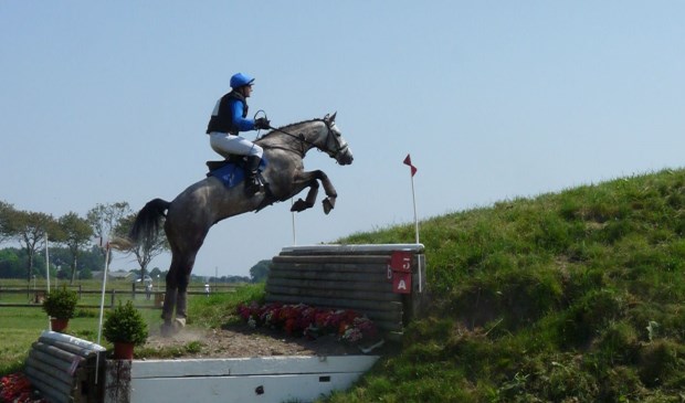 Roel Zonneveld gooide hoge ogen tijdens de North Holland Horse Trials. Hij is op zoek naar sponsors. Foto: pr