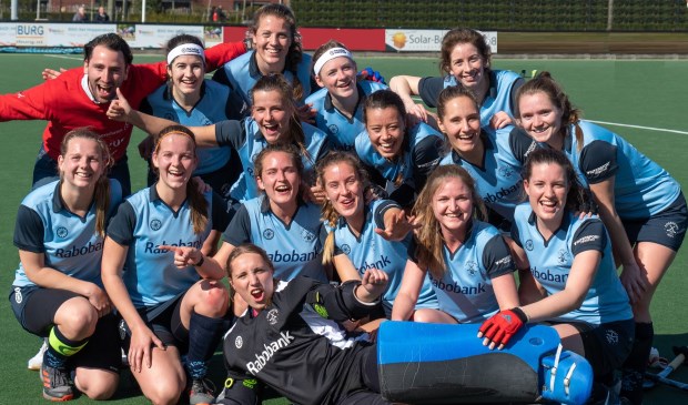 Dames 1 Forescate haalde een mooie winst. Foto: F. Schonk