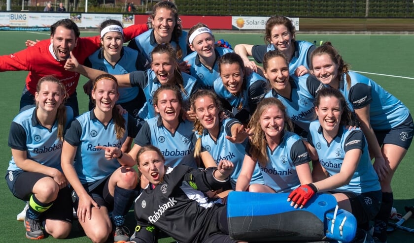 Dames 1 Forescate haalde een mooie winst. Foto: F. Schonk
