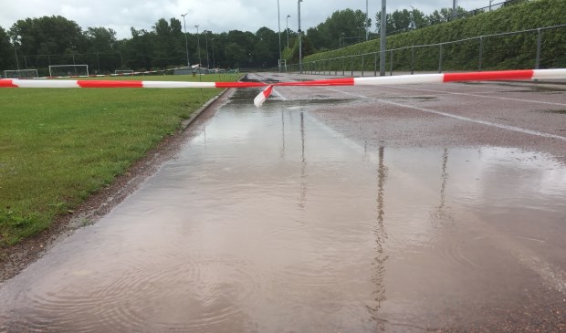 Voorschoten'97 heeft dringend nieuwe atletiekbaan nodig. Foto: Voorschoten'97