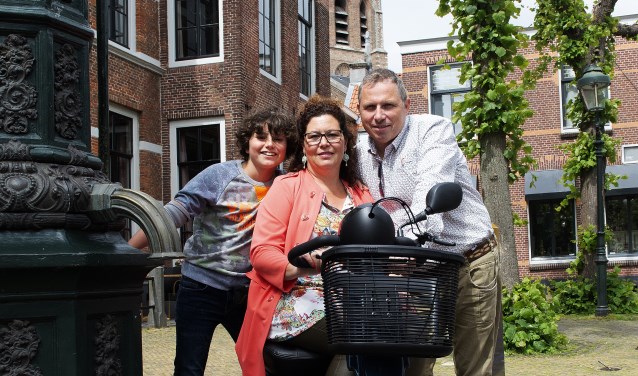Josefine met echtgenoot Gerard en zoon Jayden. Foto: André Pottovski