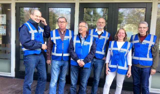 Een deel van het Buurtpreventieteam 't Lien - de Rietvink – Damcentrum (foto: BPT 't Lien - de Rietvink – Damcentrum).