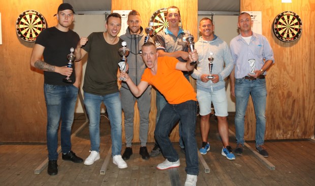 Kevin de Roode, Menno Nieuwenbroek, Donny van Oijen, Tom Smink, Jack Greebe, Ferry Pronk, Gert van Rooijen. Foto: Sander de Hollander