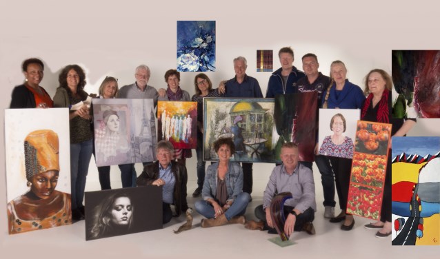 Expositie 'Winterkleur' van Ateliers 1819. Foto: pr