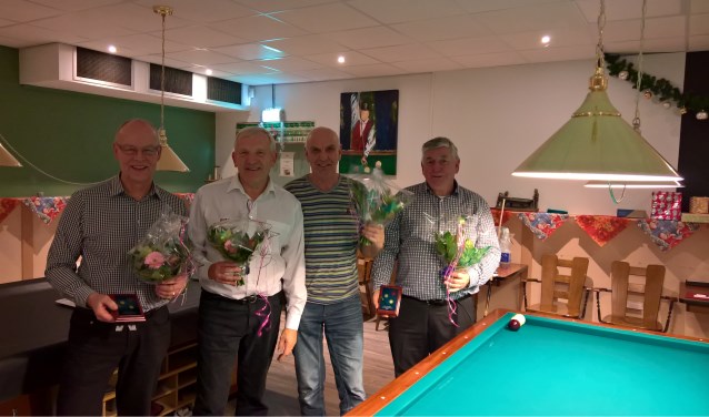 In een bloedstollende finale wist Johan Berkhout zijn rivaal Gerard Bakker te verslaan. Foto: pr
