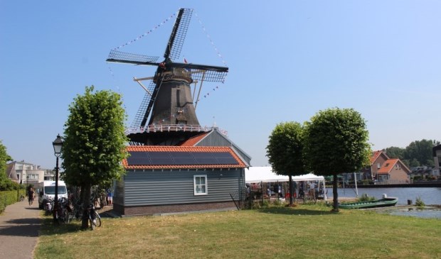 De wandelroute naar Houtzaagmolen de Salamander krijgt historisch ogende lantaarnpalen. (Archieffoto: Dick Janssen)