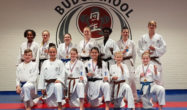 Voor Kai Sei was het een zeer geslaagd kampioenschap; er zijn weer meetpunten gepakt en mooie medailles behaald. Foto: pr