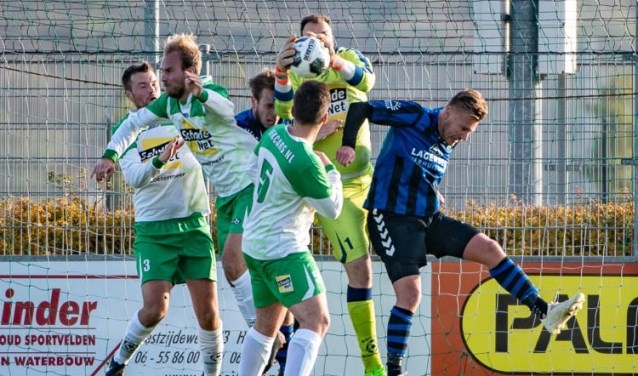 BSC'68 won met 1-0 van Blauw Zwart. Foto: Frank van der Leer