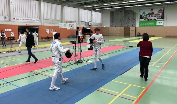 Maurits Remmen (r.) wist de finale met 10-7 te winnen van Nick Morlang (foto: pr).