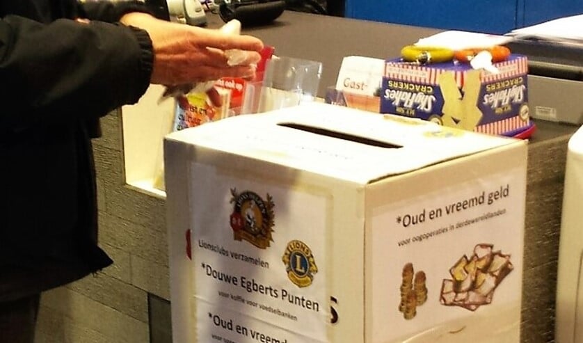 Op diverse inleveradressen in Leidschendam-Voorburg en Leidschenveen staan speciale inzamelboxen waar men koffiepunten en oud en vreemd geld kan inleveren (foto: pr).