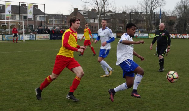 Een collectief falen van DWO leed tot een 2-0 nederlaag. Foto: pr