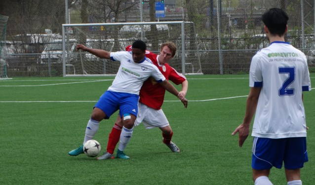 DWO heeft in een wat stroperige wedstrijd een nuttige overwinning behaald. Foto: pr