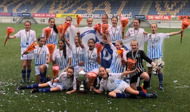 DSVP speelde deze competitie met geselecteerde meiden uit de O15 en O13. Foto: pr