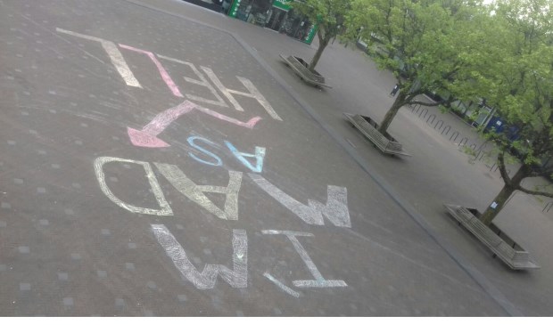 Duivels goeie actie van 't Speeltoneel.