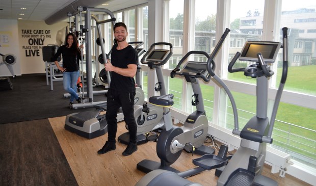 Gaetano van Vugt en Yvette van der Sloot van Fitness Avenue in het voormalige Neherlaboratorium (foto: Inge Koot).