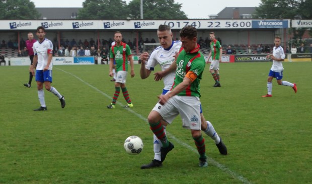Na verlenging verloor DWO met 4-1 en blijft dus in de derde klasse. Foto: pr