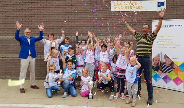 IKC de Edelsteen kijkt terug op een fijne en goed georganiseerde Avond4daagse. Foto: pr
