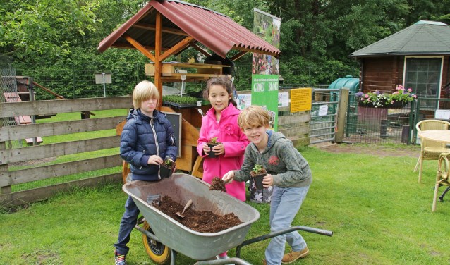 In de Stadstuin kun je zelf kruidenplantjes oppotten om mee naar huis te nemen en waarvan je je eigen smaakmakers kunt oogsten (archieffoto pr).