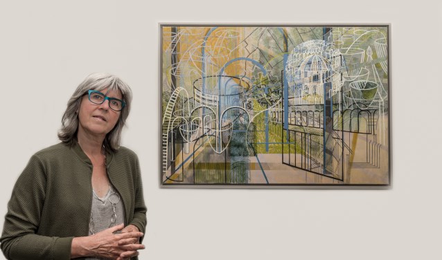 Het werk van Mariska Mallee gaat over haar droom: de duurzame stad. Foto: Annelize van der Helm