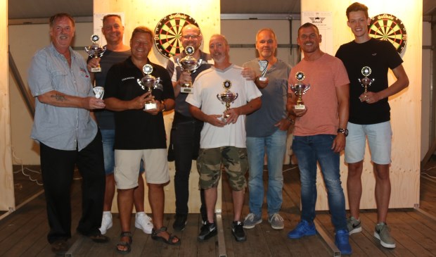 Ton Bolleboom, Martin Lamers, Stefan Peschel, Laurens van Putten, Henk Logger, Cor van Haaster, Ferry Pronk, Remco Zeegers. (foto's: Sander de Hollander)