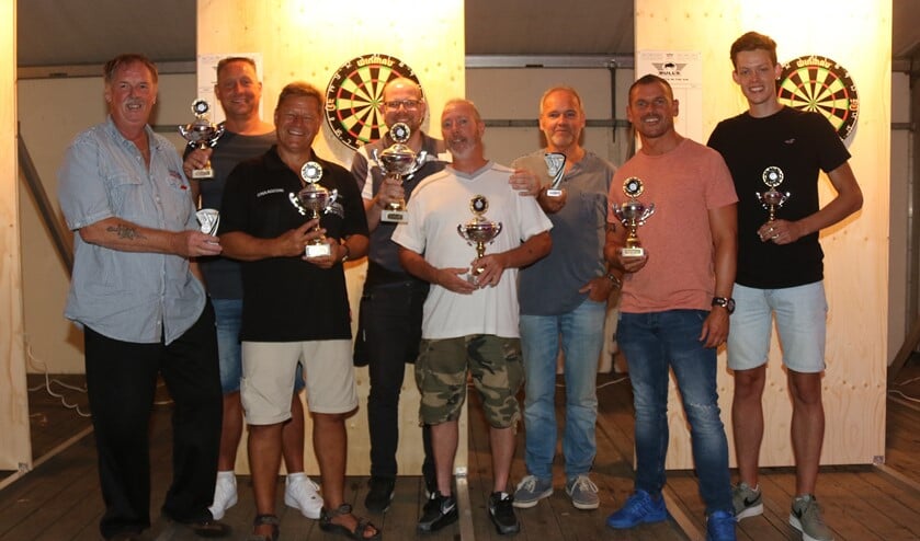 Ton Bolleboom, Martin Lamers, Stefan Peschel, Laurens van Putten, Henk Logger, Cor van Haaster, Ferry Pronk, Remco Zeegers. (foto's: Sander de Hollander)