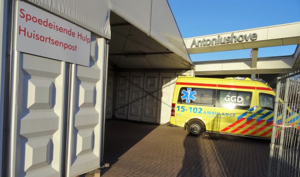 De spoedeisende hulp bij Antoniushove in Leidschendam werd in april 2017 gesloten (archieffoto Ap de Heus).