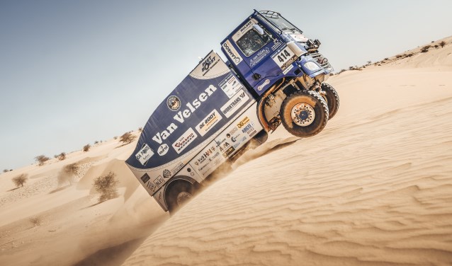 Van Velsen Rall Sport in de Africa Eco Race. Ook komend jaar wordt weer deelgenomen aan rally's in Afrika en in Marokko (foto: Alessio Corradini).