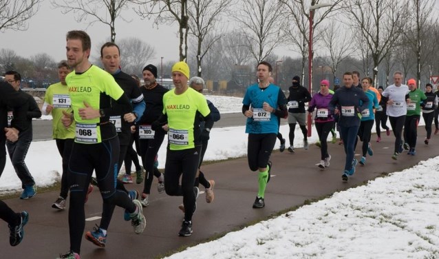 Noord-Aa Polderloop in winters landschap? Foto: pr