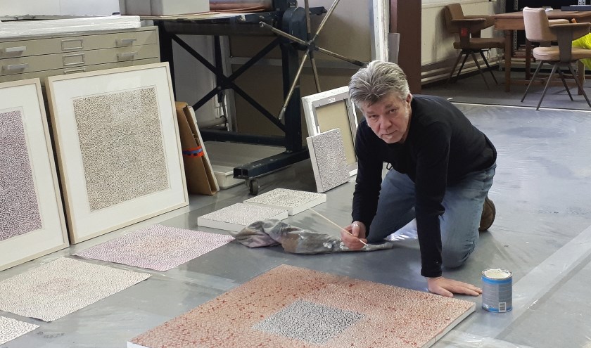Op zaterdag 2 februari kunt u kennismaken met Rob bij de open ateliers. Foto: pr