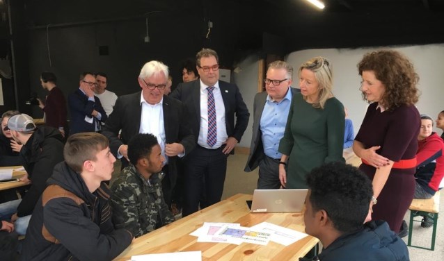 Aardgasvrij is een toonaangevend voorbeeld van de samenwerking tussen de gemeente, onderwijsinstellingen en bedrijfsleven. Foto: pr