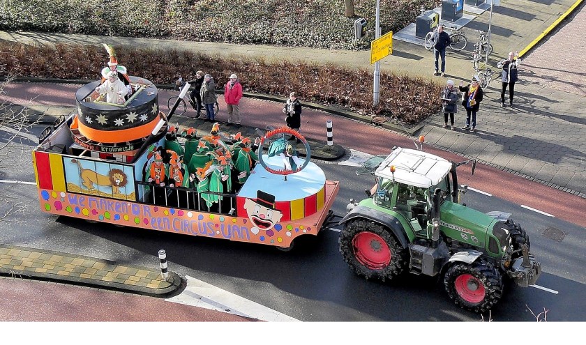 Archieffoto carnavalsoptocht 2017 (foto: Ot Douwes).