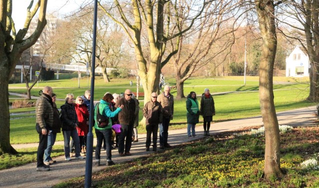 Aan de wandel op Valentijnsdag in de oude Dorpskern en het daarachter gelegen Wilhelminapark. Foto: pr