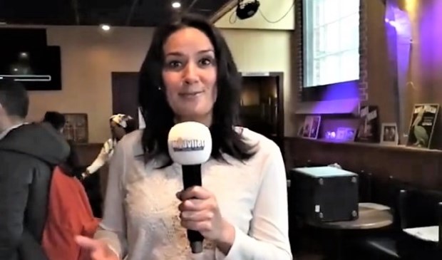 Presentatrice Alice Hooft.