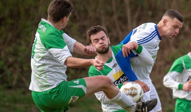 DWO bracht BSC'68 alsnog een nederlaag toe (3-2).Foto: Ron Heinen / Haaglanden Voetbal