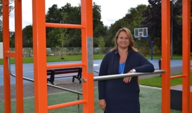 Wethouder sport, Nadine Stemerdink (Foto Inge Koot)