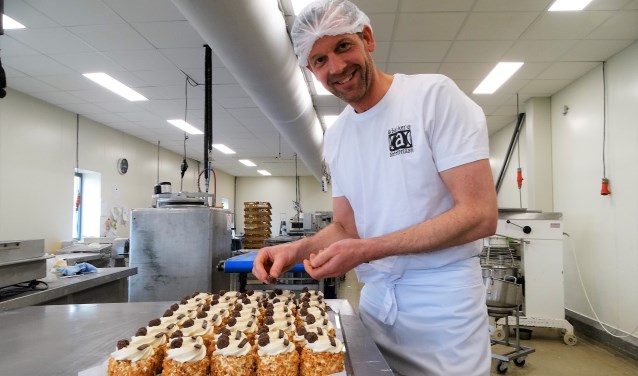 Het fijne patisseriewerk ziet Tom nog steeds als een uitdaging.