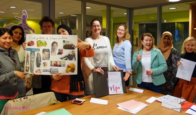 De workshops zijn speciaal voor vrouwen die graag aan de slag willen. Foto: Henk Leentfaar