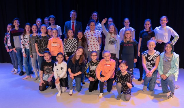 De groepen kunnen zelf de plek én de grootte van het podium bepalen. Foto: pr