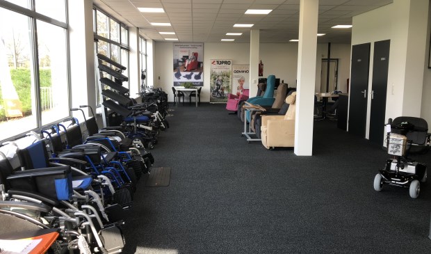 De vernieuwde showroom van 300m²