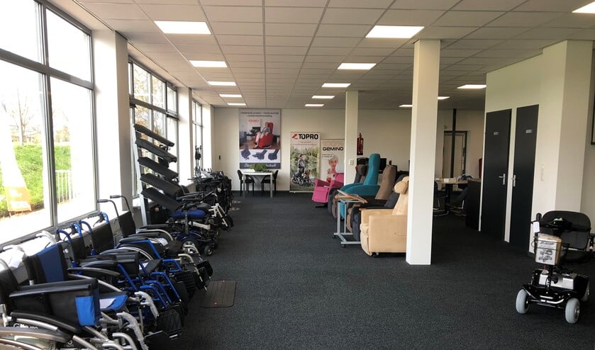 De vernieuwde showroom van 300m²