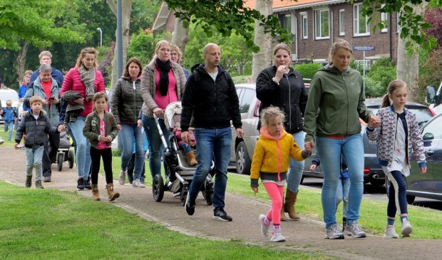 Er zijn voor de avondwandelvierdaagse van deze week 120 aanmeldingen meer dan vorig jaar (foto: Ot Douwes).