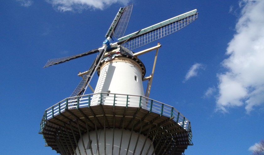Zaterdag 11 mei is het Nationale Molendag en molen De Hoop doet natuurlijk ook weer mee. Foto: Cor Groen