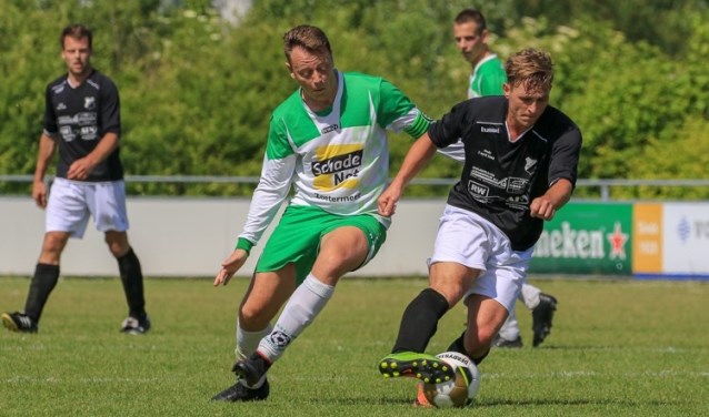 De eerste horde is genomen. Foto: Franca Dobbe / Haaglanden Voetbal