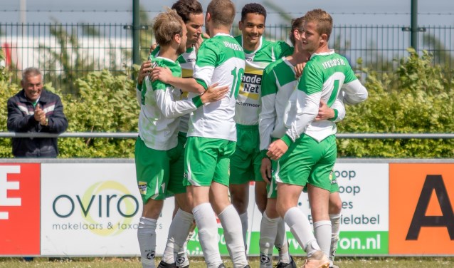 De nacompetitiewedstrijd van BSC’68 tegen LSVV’70 eindigt in een 3-1 overwinning voor de Schadenetboys. Foto: Cees Luiten