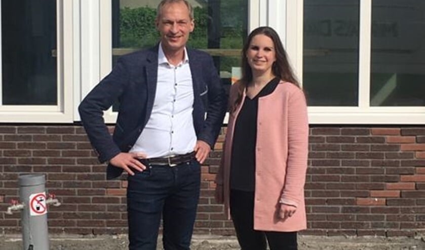 Julia Diepeveen en Jerry de Vries.